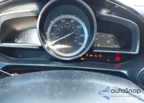 2018 Toyota Yaris Ia из США, поврежденный, VIN 3MYDLBYV5JY302669